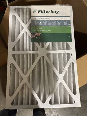 Afb16x24x4m13 Filterbuy 16x24x4 Pleated Air Filters Replacement For Hvac Ac Furnace Merv 13