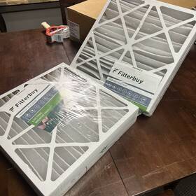 Afb20x20x4m13 Filterbuy 2 20x20x4 Pleated Air Filters Replacement For Hvac Furnace Merv 13
