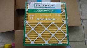 Afb20x21x1m11 Filterbuy 20x21x1 Pleated Air Filters Hvac Merv 11 7 In Total. See Pictures