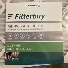 Afb20x22x1m8 Filterbuy 20x22x1 Pleated Air Filters Replacement For Hvac Ac Furnace Merv 8