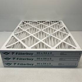 Afb20x24x2m13 Filterbuy 20x24x2 Pleated Air Filters Replacement For Hvac Ac Furnace New