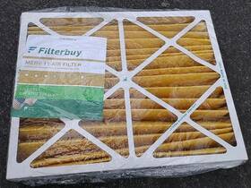 Afb20x25x4m11 Filterbuy 20x25x4 Pleated Air Filters Replacement For Hvac Ac Furnace Merv 11