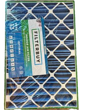 Afb20x30x4m13 Filterbuy 20x30x4 Pleated Air Filters Replacement For Hvac Ac Furnace Merv 13