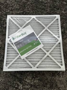 Afb22x22x1m8 Filterbuy 22x22x1 Pleated Air Filters Replacement For Hvac Ac Furnace Merv 8