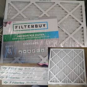 Afb22x24x1m8 Filterbuy 22x24x1 Pleated Air Filters Hvac Ac Furnace Replacement Merv 8