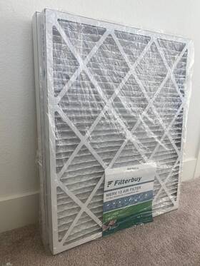 Afb24x30x2m13 Filterbuy 24x30x2 Pleated Air Filters Replacement For Hvac Ac Furnace Merv 13