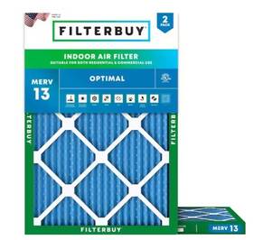 Afb30x36x1m13pk2 Filterbuy 2 Pack 36x30x1 Merv 13 Air Filters- Sightly Squished