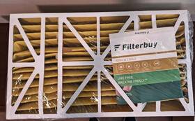 Asg16x28x6m8 Filterbuy 16x28x6 Air Filters Ac Furnace Replacement For Aprilaire Merv 8
