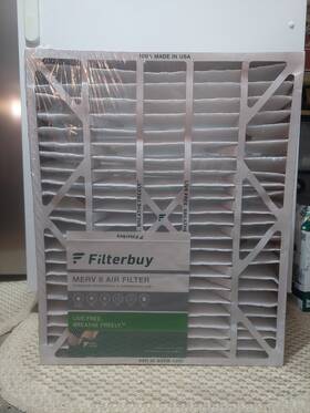 Asg20x25x6m8 Filterbuy 20x25x6 Air Filters Ac Furnace For Aprilaire Space Gard 201 Merv 8