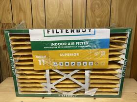 Hrf16x25x5m11 Filterbuy Ak 2 Pack 16x25x5 Air Filters Ac Furnace Replacement Merv 11