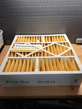 Hrf20x20x5m11 Filterbuy 20x20x5 Air Filters Hvac Ac Furnace For Honeywell And Lennox Merv 11