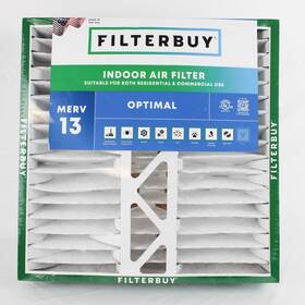 Hrfg20x20x5m13 Filterbuy 20x20x5 Merv 13 Air Filter Ac Furnace Replacement New In Box