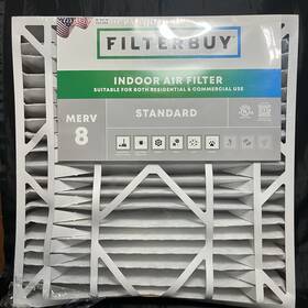 Lrf20x21x5m8 Filterbuy 20x21x5 Air Filters Hvac Ac Furnace Replacement For Lennox Merv 8