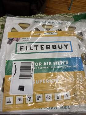 Th-6666 Filterbuy Merv 11 Gold 10x10x1 Replacement Furnace Filter 4 Pack New