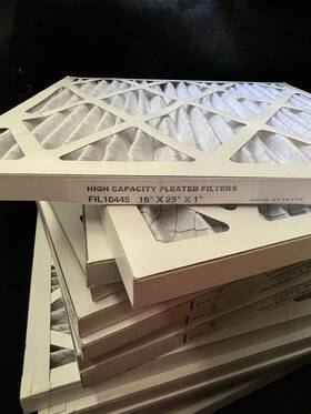 16251merv8 Filters Delivered 16x25x1 Merv 8 Pleated Ac Furnace Air Filter - 6 Pack