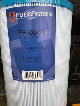 Fc-2780 Filters Fast Ff-0331 Nib New Replacement For Filbur
