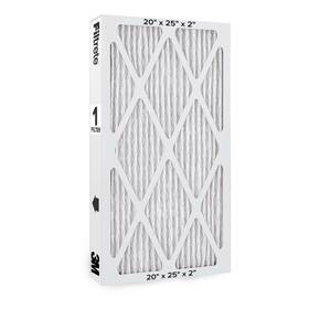 03-2in-12 Filtrete 20 X 25 X2 Air Filter 12 Hvac Filters Merv 8 Premium Allergen 3 Mo