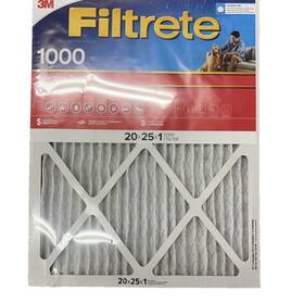 Filtrete 051111098035 1000 Allergen Defense Air Filter Size 20x25x1 4 Pack