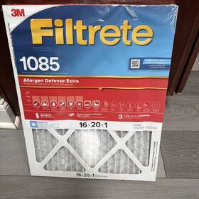 Filtrete 051111548806 3m 16x20x1 Air Filter Mpr 1085 1 Sealed
