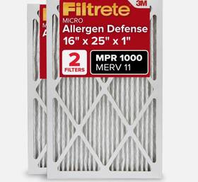 Filtrete 051131107649 New Sealed 16x25x1 Air Filter 2-pack Mpr 1000 Merv 11 112a