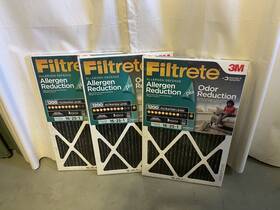 Filtrete 051141977577 New 3 3m 1200 Filtration Allergen Reduction Plus Air Filters 16x25x1