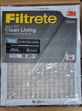 Filtrete 076308414467 16x20x1 Ac Furnace Air Filter Merv 5 Mpr 300 6-pack