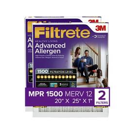 2003-2pk-3 Filtrete Algn Bct Vrs Filter 20x25x1