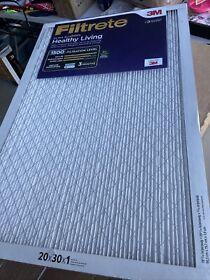 Filtrete 20x30x1 Clean Living Hvac Furnace Air Filter 1200 Mpr 3 Months 3m