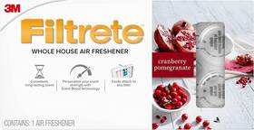Filtrete 313045436476 Whole House Air Freshener For Ac Furnace Filter Cranberry Pomegran