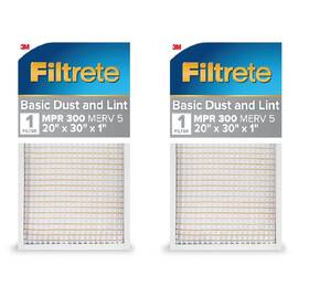 322-4 Filtrete 20x30x1 Air Filter Mpr 300 Merv 5 Clean Living Dust Reduction 1-4 Pc