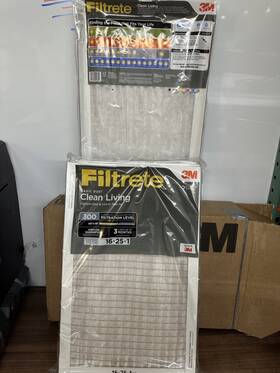 325-4 Filtrete 3m 16x24x1 Air Filter Mpr 300 Merv 5 Dust Reduction 6 Filters