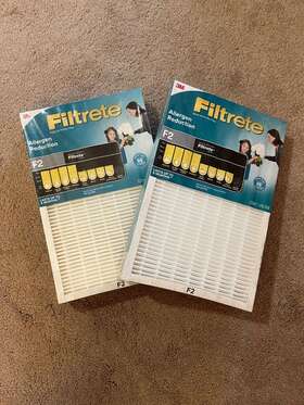 Filtrete 638060162583 3m F2 Allergen Reduction Hepa-type Room Air Purifier Filter - Lot Of 2
