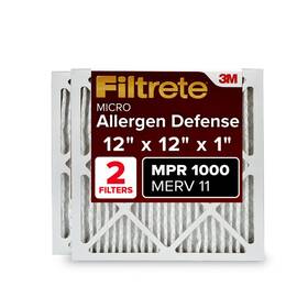 Filtrete 638060187852 12x20x1 Ac Furnace Air Filter Merv 11 Mpr 1000 Micro Allergen Defense 3-m