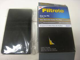 Filtrete 638060281277 3m Cut To Fit Odor Defense Reduction Carbon Pre-filter Universal