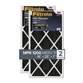 3-mont Filtrete 638060656464 16x25x1 Air Filter Mpr 1200 Merv 11 Allergen Defense Odor Reduction