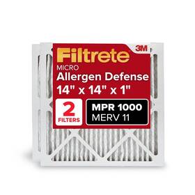Filtrete 638060656785 14x14x1 Ac Furnace Air Filter 11 Mpr 1000 Micro Allergen Defense 3-month