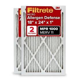 Filtrete 638060656808 18x24x1 Ac Furnace Air Filter 11 Mpr 1000 Micro Allergen Defense 3-month