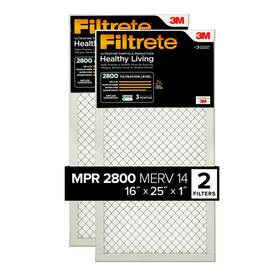 Filtrete 638060656884 16x25x1 Air Filter Mpr 2800 Merv 14 Healthy Living Ultrafine Particle Redu
