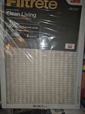 Bd21-6pk-1e Filtrete Clean Living Basic Dust Filter 6 Pack -