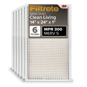 Bd23-6pk-1e Filtrete 14x24x1 Air Filter Merv 5 6-pack Ac Furnace Filters For Home Hvac