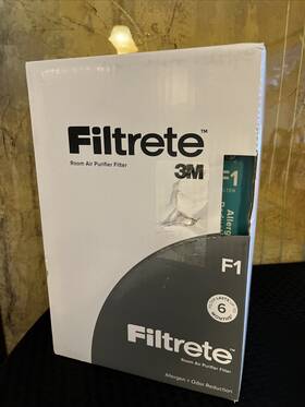 Fapf-f1-0 Filtrete 3m F1 4-pack Air Purifier Filters Odor/allergen Reduction 6 Months
