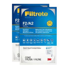 Fapf-f2-2p-amz Filtrete True Hepa Allergen Bacteria And Virus Room Air Purifier Filter F2
