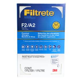 Fapf-f2a2n-2 Filtrete Premium Allergen Air Filter For Smart Purifier 150 Sq. Ft. Medium