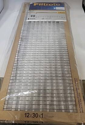 Fbl42c1 Filtrete 3m 12x30x1 Basic 90 Day Qty 18