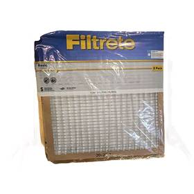 Flb02ci-3pk-6 Filtrete 3m Basic Air Filters 20x20x1 3 Pack
