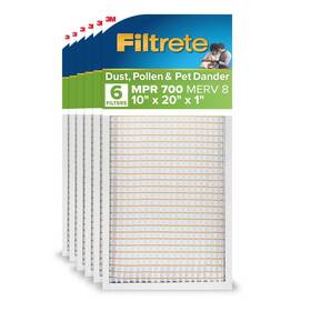 Filtrete Odfn6675960 Filteire 10 X 20 1 Air Filter 6 Hvac Filters Mpr 700 Merv 8