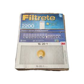 S-ea00-4-cstc Filtrete 3m Hvac 2200 Smart Bluetooth Air Filter 16x20x1 Pack 5 Filters Merv 13