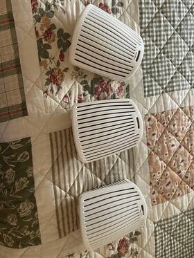 0459-gm First Alert Air Filter White Wall Plug-in Lot Of 3