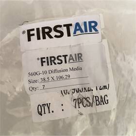 560g-10 Firstair Diffusion Media Air Purifier Filter White 7/10/12 Pack
