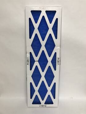 10055.08241 Flanders 08241 8 X 24 1 Inch Ez Flow Ii Spun Fiberglass Furnace Filter